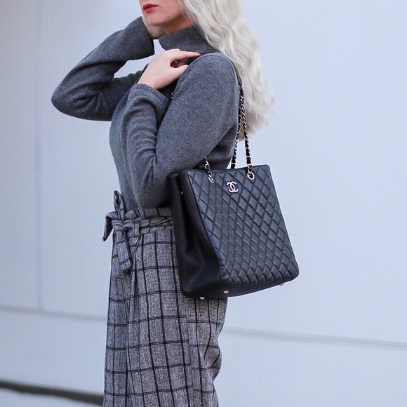 SOLD 🤩 Chanel shopper grain leather tote - Picture 16 of 16